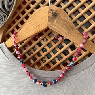Düş Gecesi (Pembe Ceyt & Sodalit) Kolye