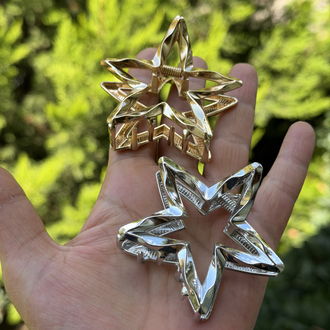 Metal Yıldız Tokalar