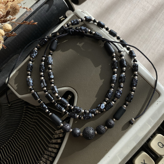Lemi (Oniks) Unisex Kolye