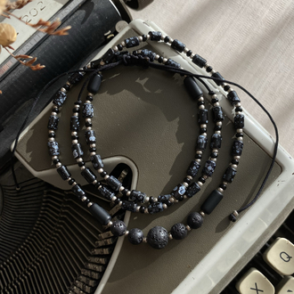 Lemi (Oniks) Unisex Kolye