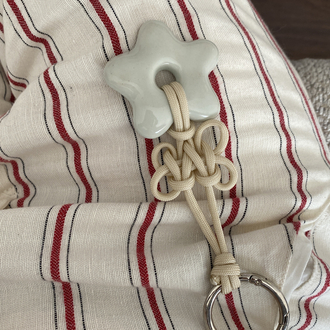 boiler charm (white)