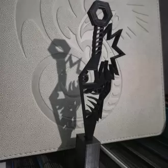 Naruto Kunai Silüet Masa Dekoru