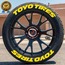 Toyo Tires Lastik Yazısı