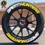 Speedhunters Çift Renk Lastik Yazısı