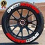 Speedhunters Çift Renk Lastik Yazısı