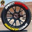 Speedhunters Çift Renk Lastik Yazısı