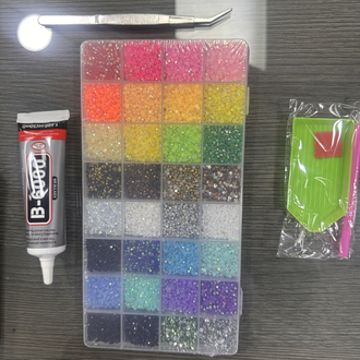 32’li Bedazzle Taş Süsleme Seti