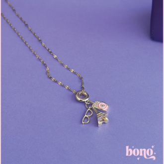 Paris Rüyası Kolyesi  | Gold/Gümüş Renk 