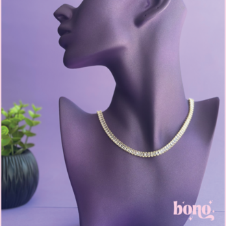 Su Yolu Kolye  | Gold Renk