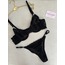 Siyah Dantel Detaylı Bra Set