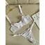 Beyaz Transparan Bralet Takımı