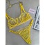 Sarı Bra Set