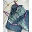 Lila Mavi İşleme Detaylı Bralet Takımı