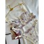  Beyaz Mor Çiçek Detaylı Bralet Takımı