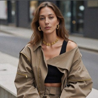 Brambuta Okheia Bold Hoops - Halka Küpe