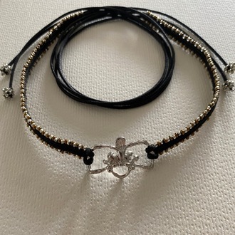 Nanshe Bağlamalı Choker Kolye G-S