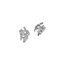 Brambuta Earcuff Kıkırdak Küpe Beyaz