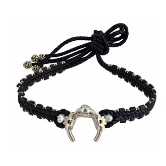 Brambuta Okheia Choker Siyah - Gümüş