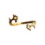 Brambuta Ankh Cuff - Beyaz