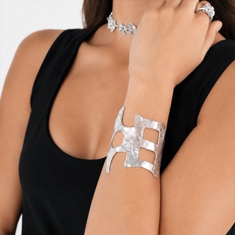 Brambuta Okheia Cuff Beyaz