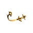 Brambuta Ankh Cuff - Siyah