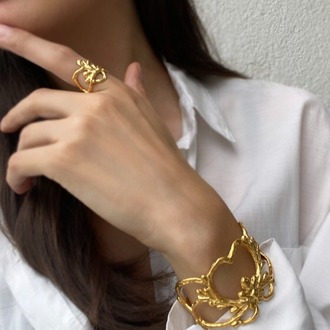 Brambuta Nanshe Cuff Bileklik Gold