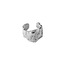 Brambuta İsis Earcuff No2 Beyaz Medium / Unisex