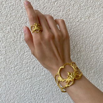 Brambuta Nanshe Cuff Bileklik Gold