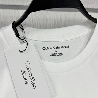 Calvn Klein Beyaz Baskılı T-Shirt