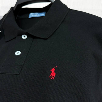 Ralph Laurn Yeni Sezon Siyah Polo Yaka