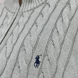 Ralph Laurn Gri Full Zip