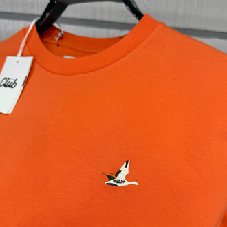 Bmn Club Kuş Nakışlı Turuncu T-shirt