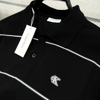 Calvn Klein Yeni Sezon Siyah Polo Yaka T-Shirt