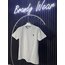 Ami Nakış Logolu Beyaz T-Shirt