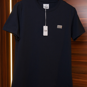 Bmn Club Metal Logo Lacivert T-Shirt