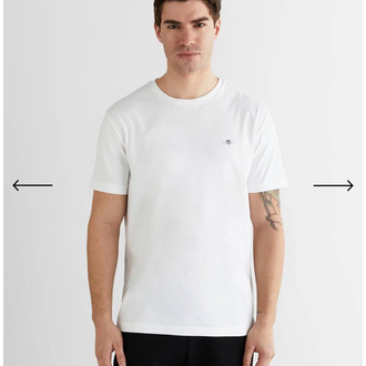Gant Yeni Sezon Beyaz T-Shirt