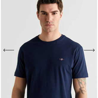 Gant Yeni Sezon Lacivert T-Shirt