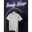 All Saints Nakış Logolu Beyaz T-Shirt