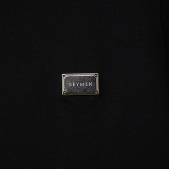 Bmn Club Metal Logo Siyah T-Shirt