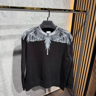 Marcelo Burlon Baskılı Siyah Sweatshirt