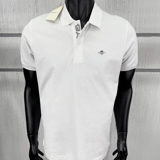 Gant Beyaz Polo Yaka T-Shirt
