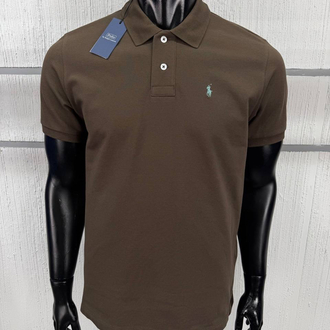 Ralph Laurn Yeni Sezon Kahverengi Polo Yaka