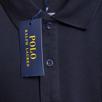 Ralph Laurn Ayıcık Nakışlı Lacivert Polo Yaka T-Shirt