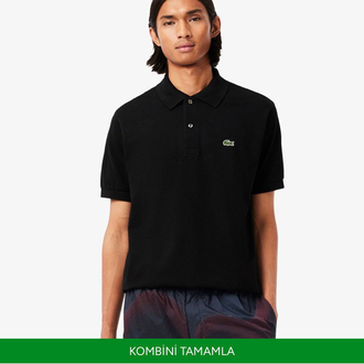 Lcst Siyah Polo Yaka T-Shirt
