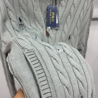 Ralph Laurn Gri Full Zip