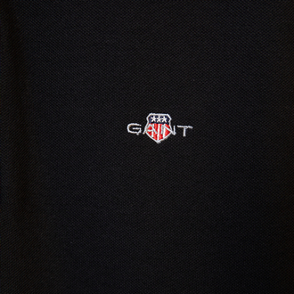 Gant Siyah Polo Yaka T-Shirt