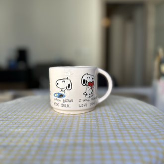 Snoopy kupa ön sipariş