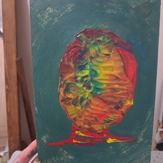 Fire Woman Portrait