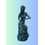 Self-made woman (Blue background) -POSTER (Kaliteli baskı)