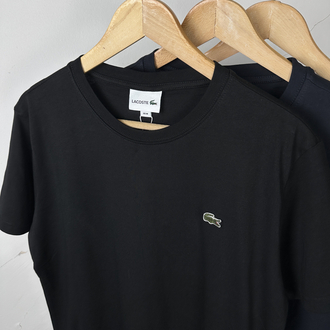 Timsah basic siyah unisex tişört
